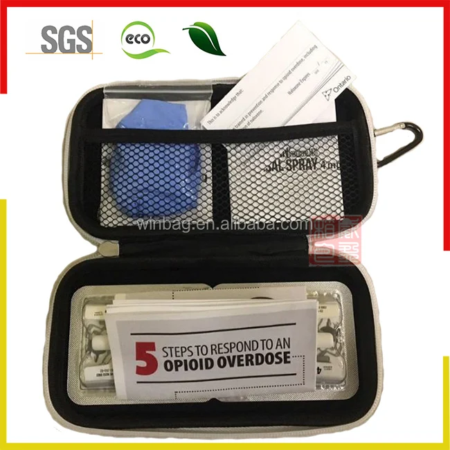 Shockproof Eva Naloxone Case / Medical Carrying Case/ Hard Rigid