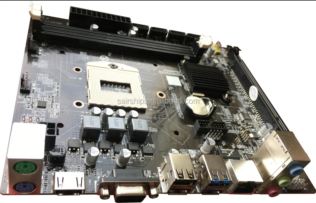 Bga1168 Embedded Motherboard,Micro-atx Motherboard With Ddr3,4*sata