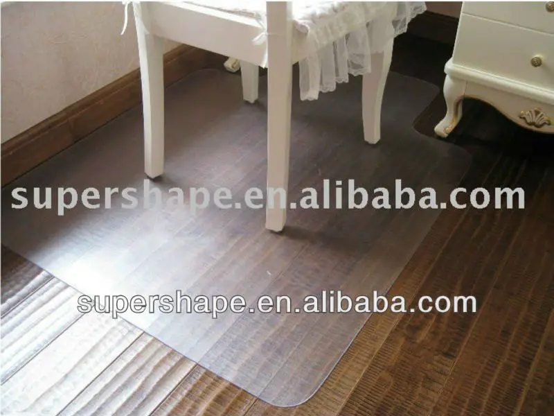 Transparent Floor Mats Wood And Tile Protection Mat For Office And Home