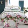 Best price custom comfortable home patchwork designs 100% cotton bed cover sheet hotel bedding set