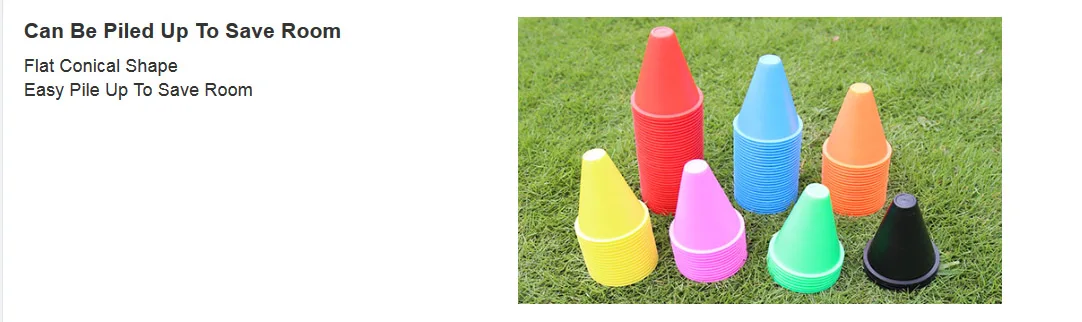 soccer training cones