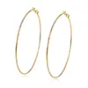 97530 XUPING korean ladies hoop earrings good quality thin wire hoop earring