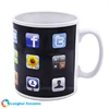 30oz promotional products custom mobilephone desktop icons printed jumbo coffee mug ceramic