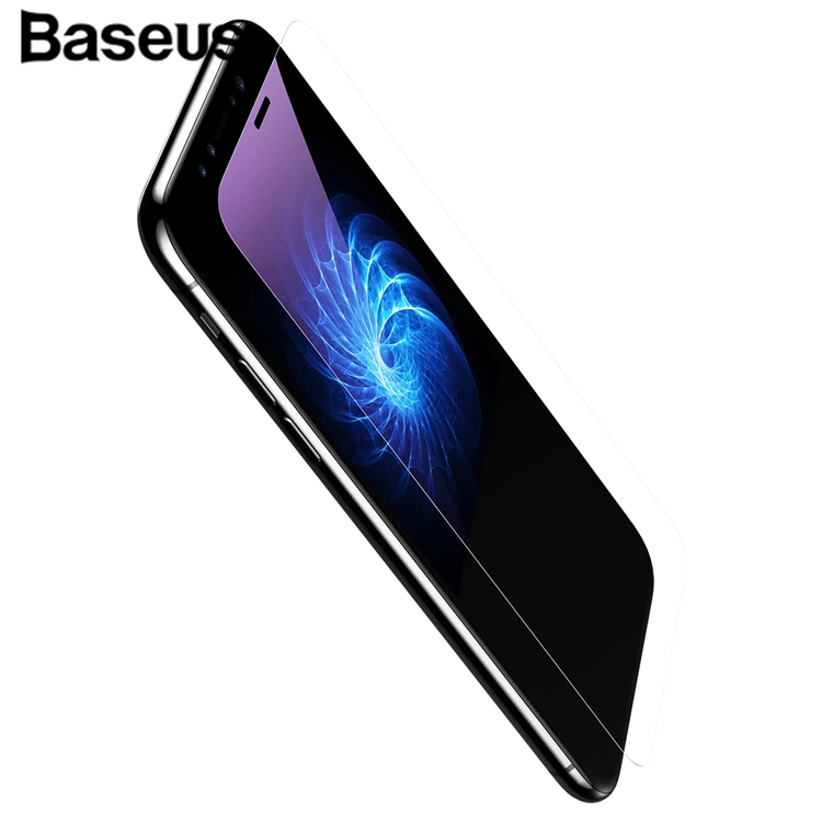 

Baseus New Trending 0.3mm Transparent Slim Full Cover Tempered Glass Screen Protector for iPhone X