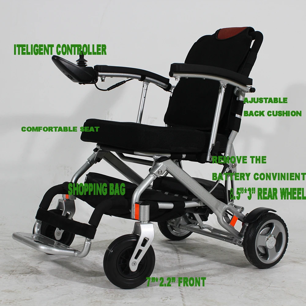 Portable Folding Power Assist Easy Drive Batteries Electric Wheel Chair