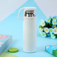 

Blank Stainless Steel Sublimation White Tumbler with Clear Lid
