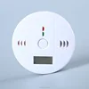 Carbon monoxide CO detector alarm for co/carbon monoxide smoke detector sensor with LCD display