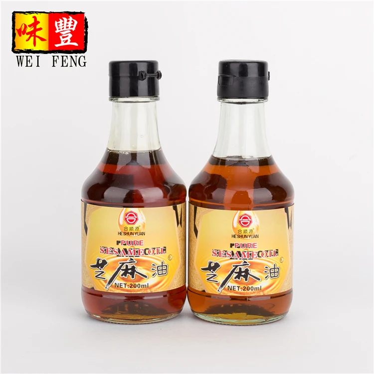
Top grade FDA approved bright light golden bulk halal sesame oil for cooking 