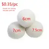 Wool Dryer Balls Natural Fabric Softener, Reusable, Reduces Clothing Wrinkles and Saves Drying Time.