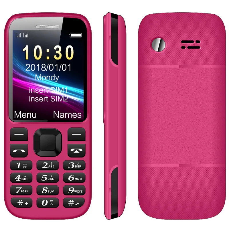 

2019 Hot Selling Very Small Low Price New Chian Mobile Phone for H650, Black, blue, red