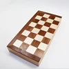 2018 new design Chess sets with wooden piece wood chess set indoor chess set
