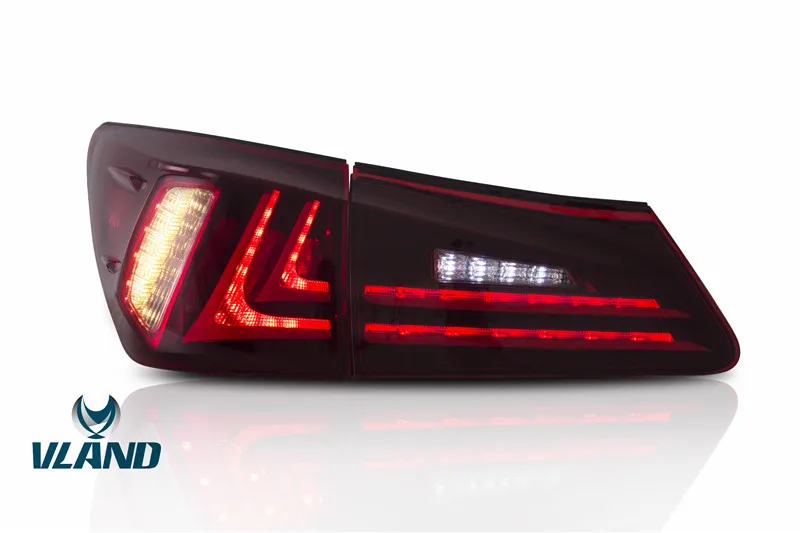 VLAND Factory for car tail lamp for IS 250 taillight for 2006 2007 2008 2009 2010-2012 for IS 250 LED tail light wholesale price