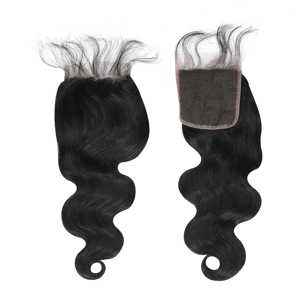 

Newness hair 12-20 inch cheap brazilian hair closure