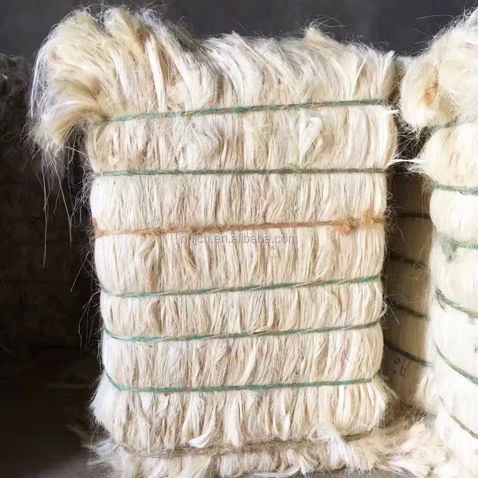 Sisal Fiber 90130cm For Spinning / Plaster / Gypsum / Building Material Buy Sisal Fiber