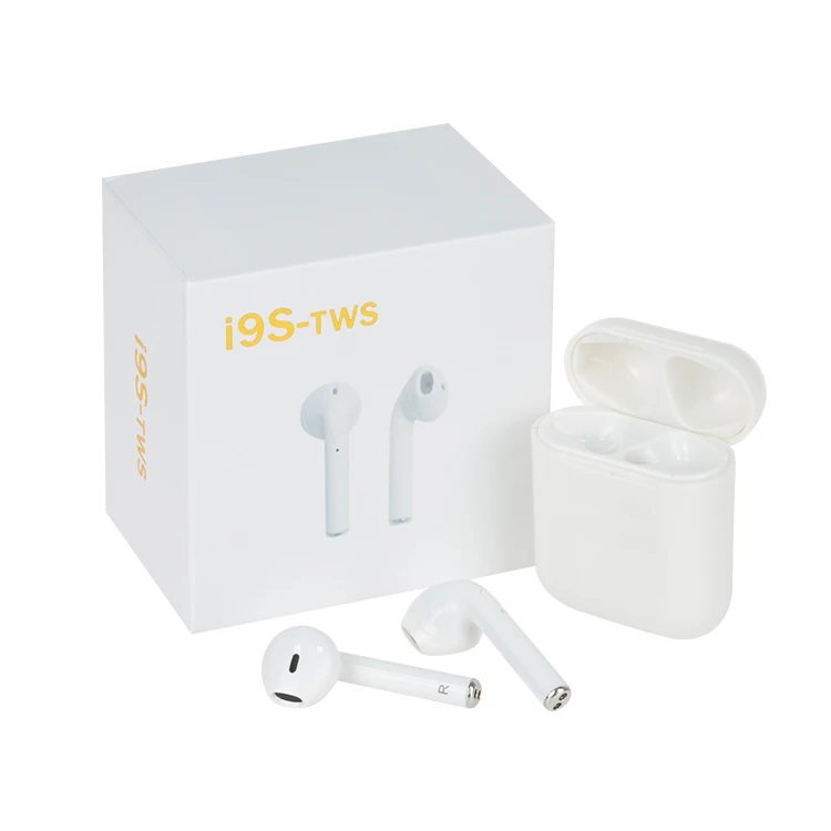 

Newly Bt I9S Tws Mini Earphone In Ear Wireless Twins Earbuds With Charging Dock, Black/white/gold/red/