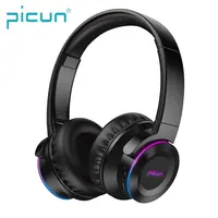 

Picun B9 Foldable BT 5.0 Headphone with LED Charging Fast Touch Wireless Headphones