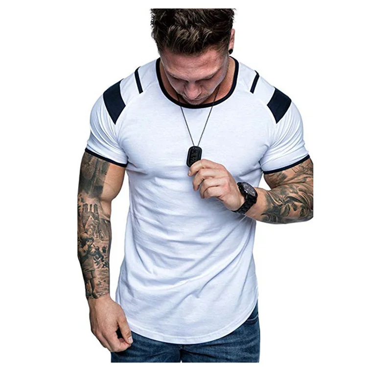

Casual Stylish Cotton T Shirt Two Colors Fashion Boys T Shirts, Customized