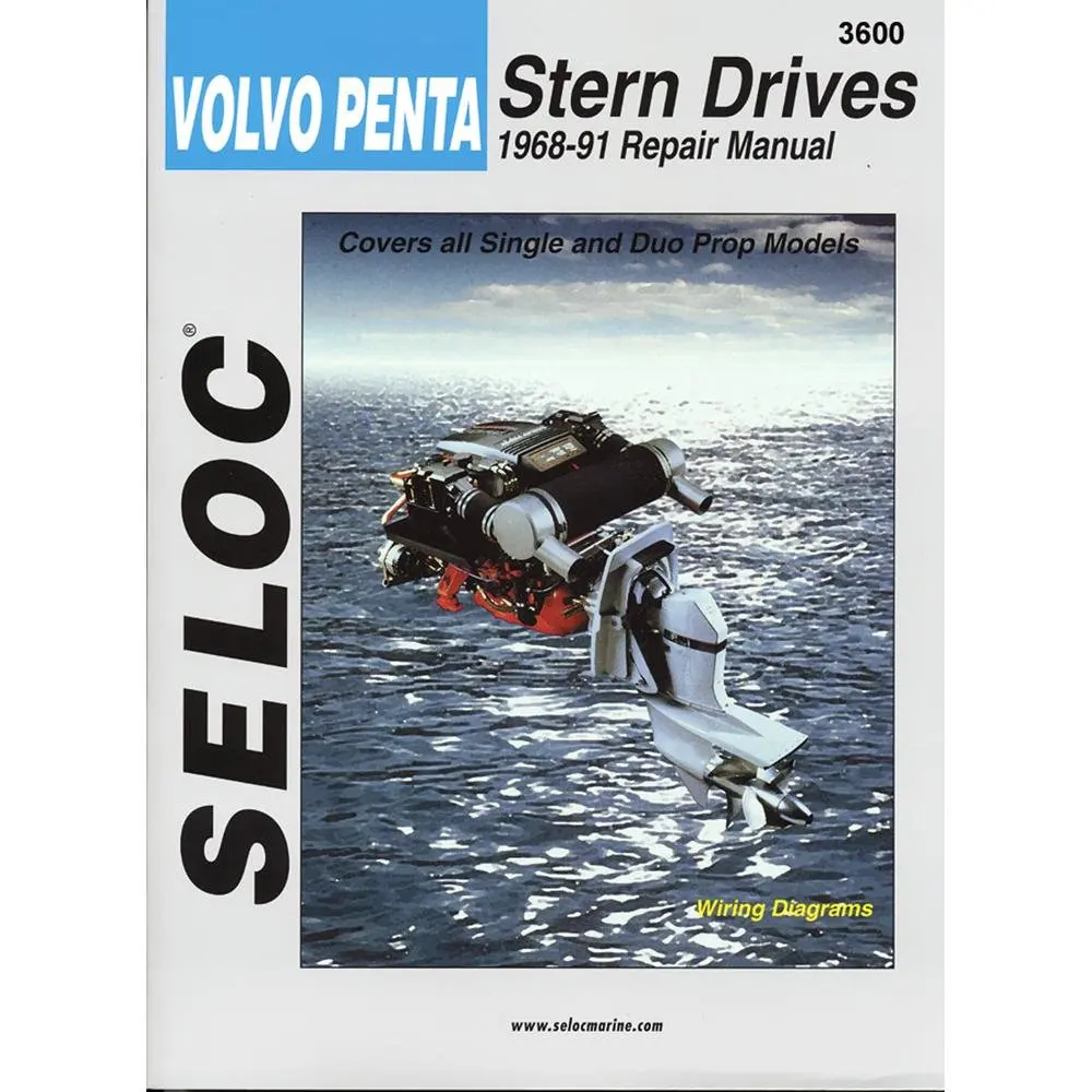 Get Quotations · VOLVO STERN DRIVE, 1968-1991 Engine Repair Manual