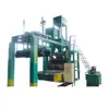 Cement and concrete interlocking tiles block making machine
