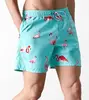 Sublimation printed flaminggo best seller mens swim shorts custom swimwear