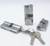 70mm SilverTone Cylinder Hardware Indoor Zinc alloy Home Security Gate double open Door Lock core