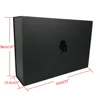 Matte Black and Gold Foil Stamping Custom Logo a5 Cardboard Scarf Flip Top Magnetic Closure boxes Gift Packaging Boxes
