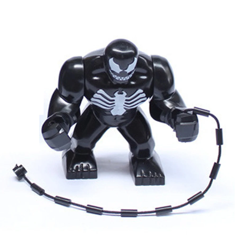1pc Venom Mini Figure movie Super Hero Kid Baby Toy Building Blocks Sets Model Toys Minifigures