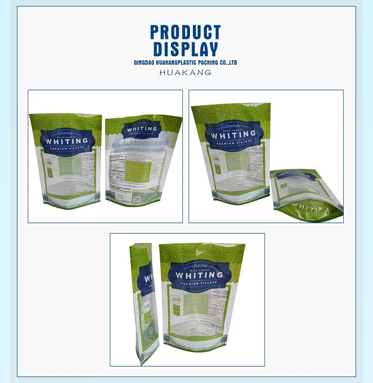 Rice Vacuum Packaging Vacuum Waterproof Pet Food Bags For Sea Food
