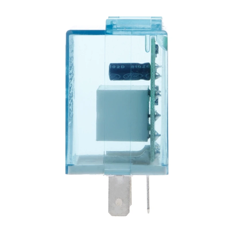 

DC 12V 3 Pin Electronic Flasher Relay Fix LED Light Light Indicatior Flash