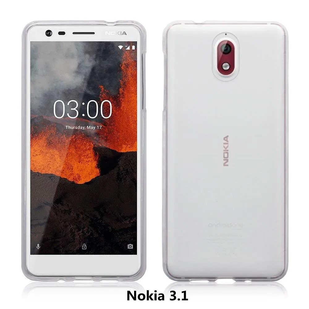 
Ultra Thin Transparent Clear TPU Mobile Phone Case For Nokia 9 7.2 6.2 