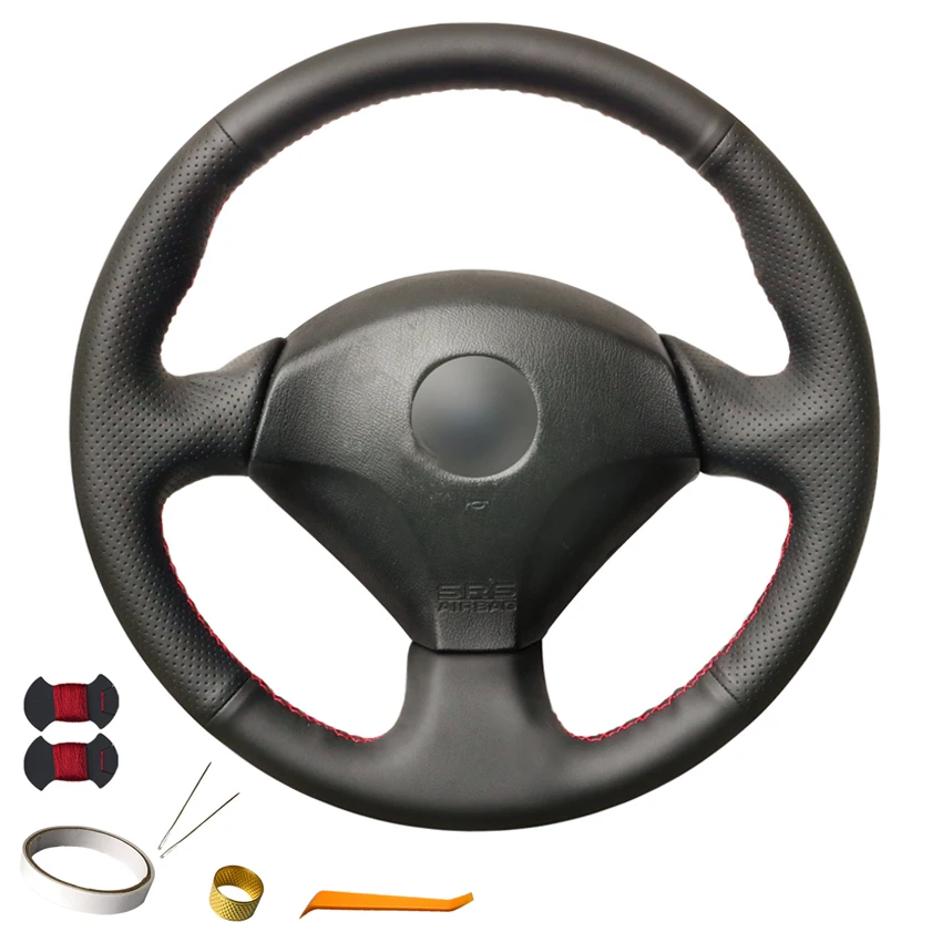 

Hand Sewing Artificial Leather Steering Wheel Cover for Honda S2000 Civic Si Acura RSX 2000 2001 2002 2003 2004 2005 2006 2008