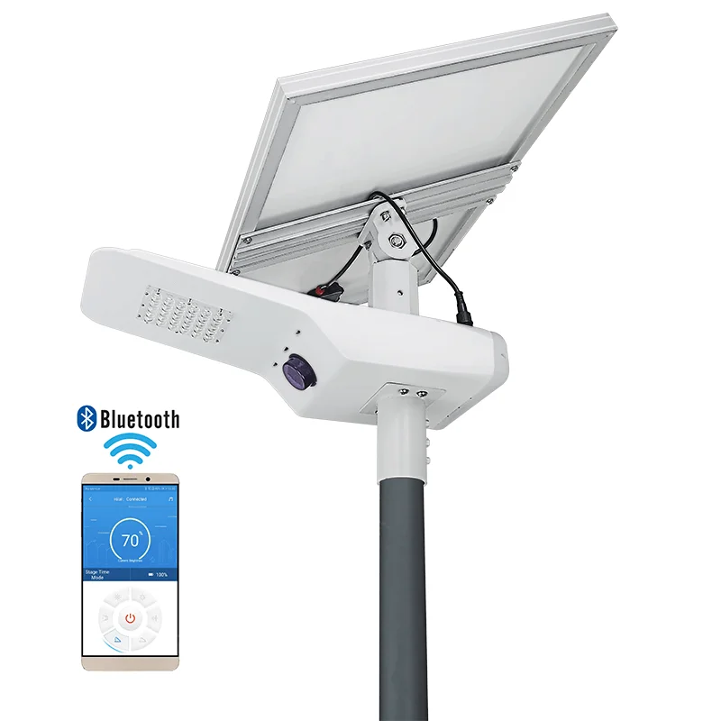 Hot sale integrated motion sensor hybrid led delight solar street light 100w 150w price list with camera