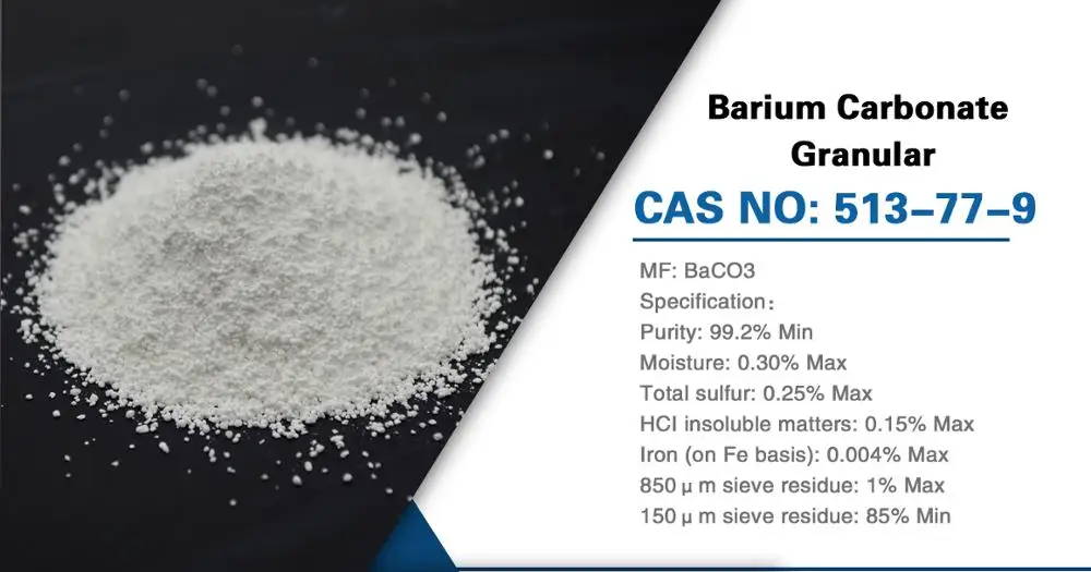 Top Barium Carbonate 99.2% Manufacturer For Making Reagents