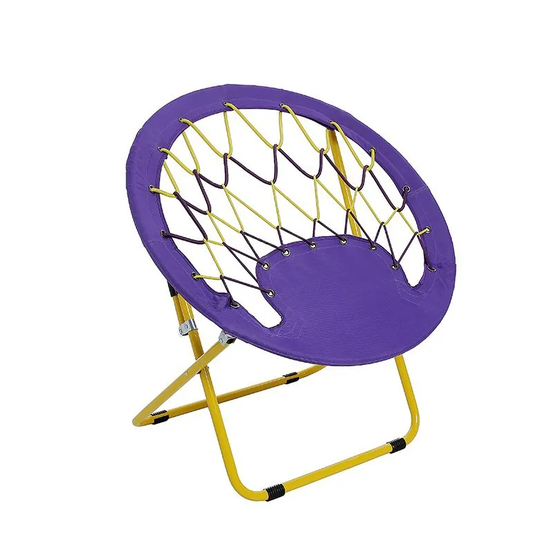 Portable Moon Chair Round Bungee Steel Folding Chair Buy Good Quality