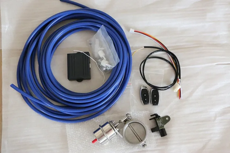 Exhaust Muffler With Valve Cutout Remote