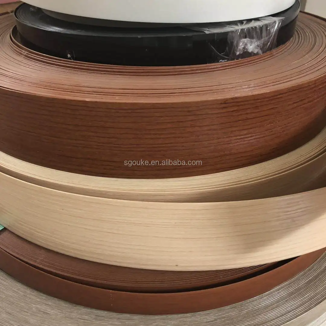 3mm 5mm Pvc Edge Banding To Nigeria Market Use For Plywood,Wood Grain