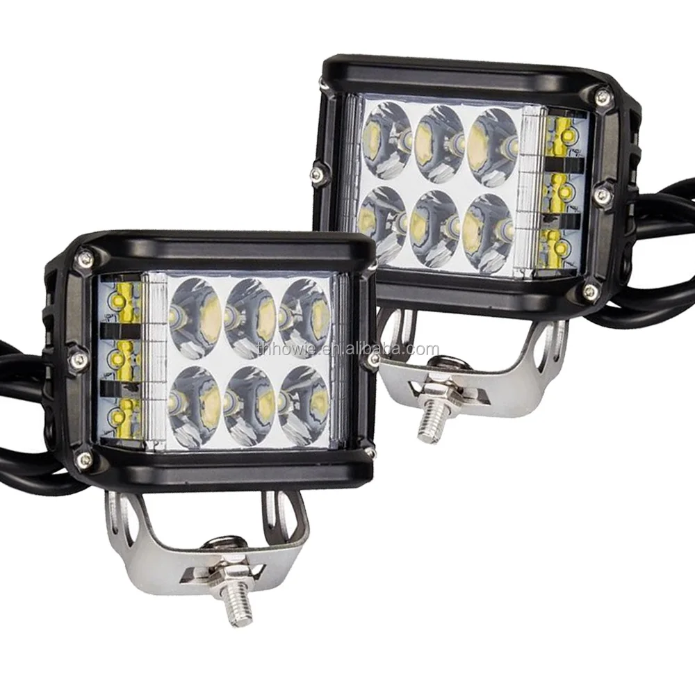 Super Bright 45w Car Led Work Light Dc 12v Spot Flood For Offroad Bulb ...