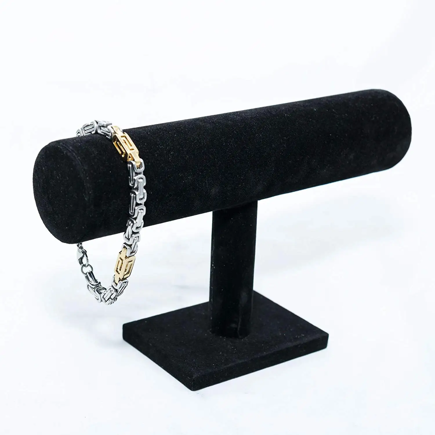ANAZOZ Alloy Necklace 75CM Hip Hop Cubic Zirconia Gold Curb Chain Cubic Zirconia White Necklace for Men