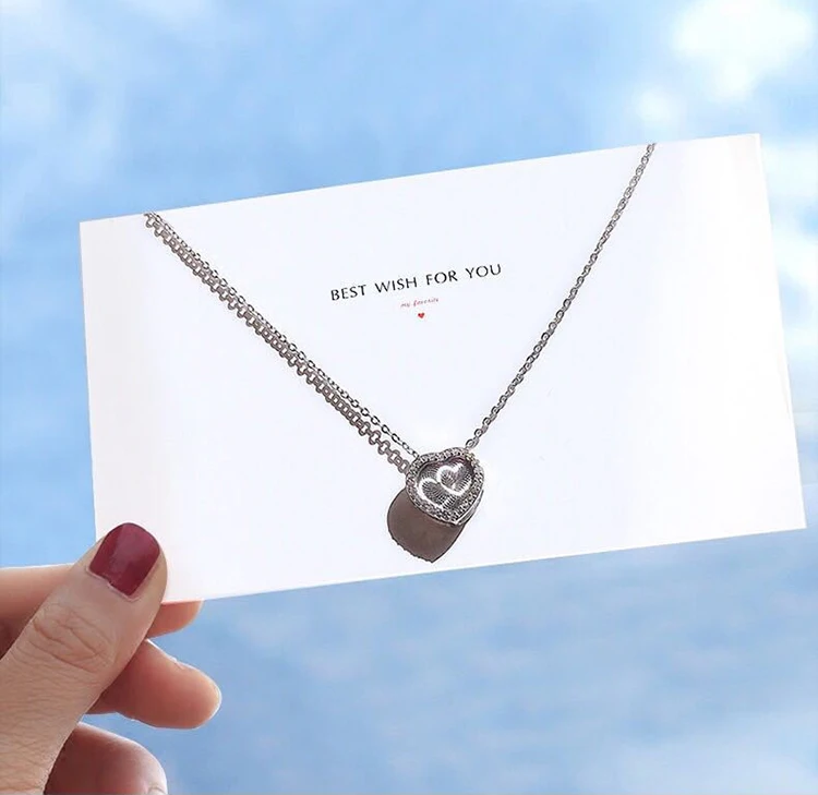 

Small Removable Lacie Heart Pendant Necklace