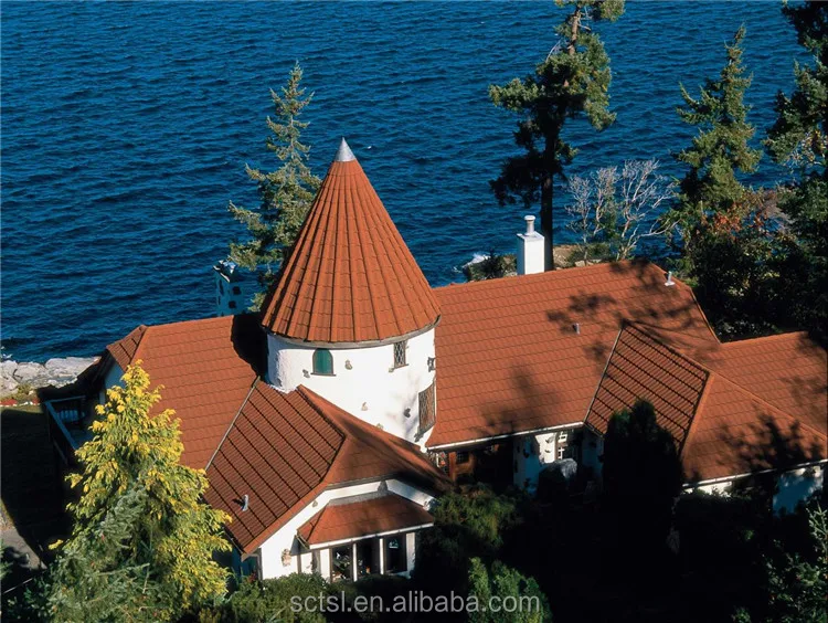 
European and American Standard Metal Roof Tiles for Sale 