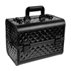 Professional PVC Leather Aluminum Vanity Carry Makeup Case Cosmetic Case