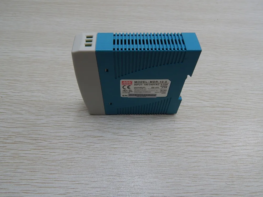 Original Mean Well Pc Power Supplies 12vdc 1a Din Rail Power Supply