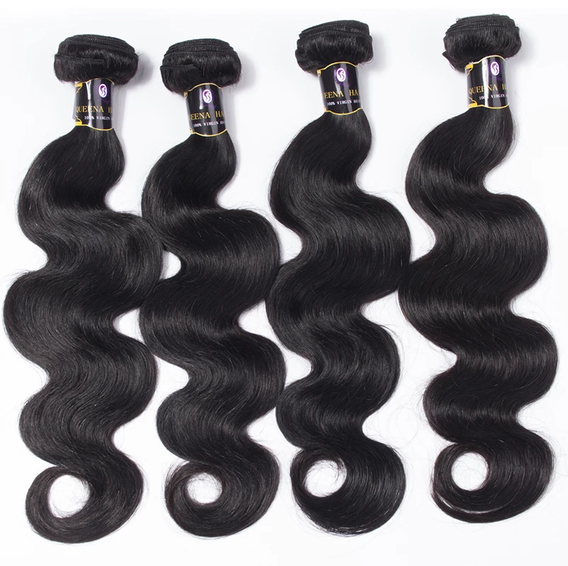 

Alibaba Express China Brazilian Human Hair Piece Full Ear To Ear Lace Frontal Closure With Bundles, Natural color