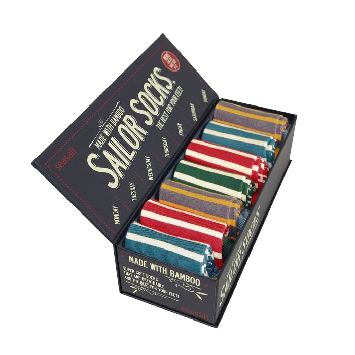 
high quality men custom design sock box E-commerce packaging mailer box 