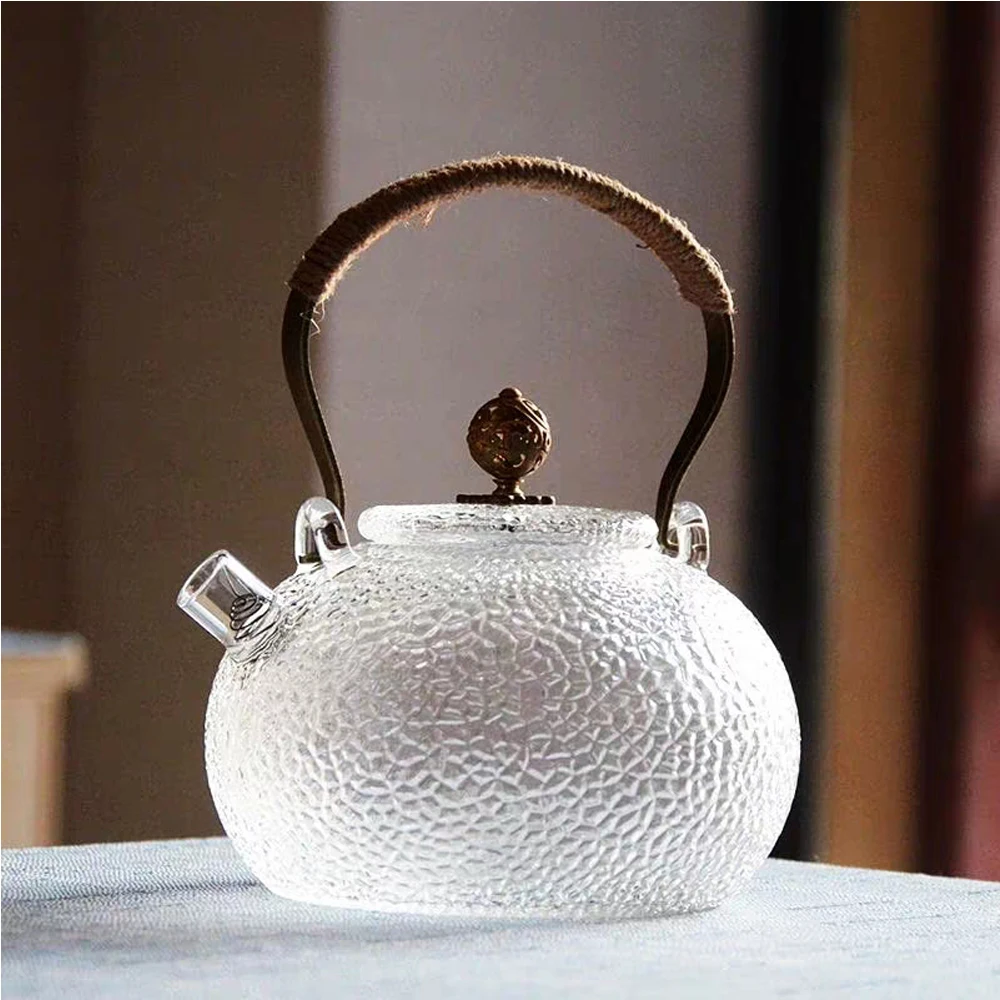 electric glass teapot