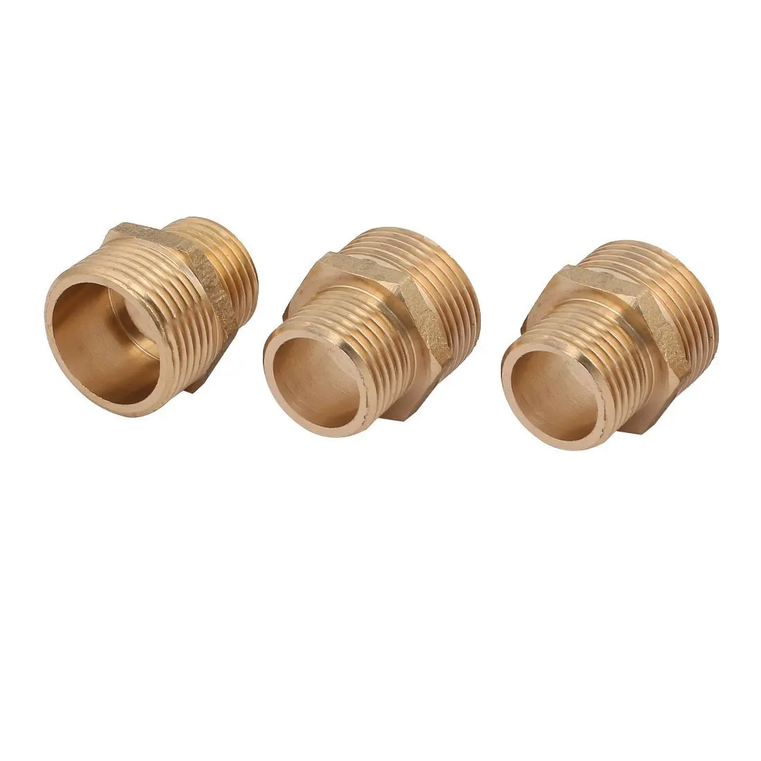 3pcs 1//2BSP Male to M20 Male Thread Copper Faucet Adapter Connector