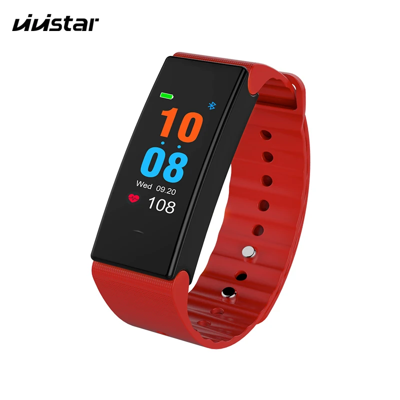 

Free shipping Fitness Watch Heart Rate Activity Tracker with Sleep Monitor IP67 Waterproof Smart Bracelet, Black,red,blue