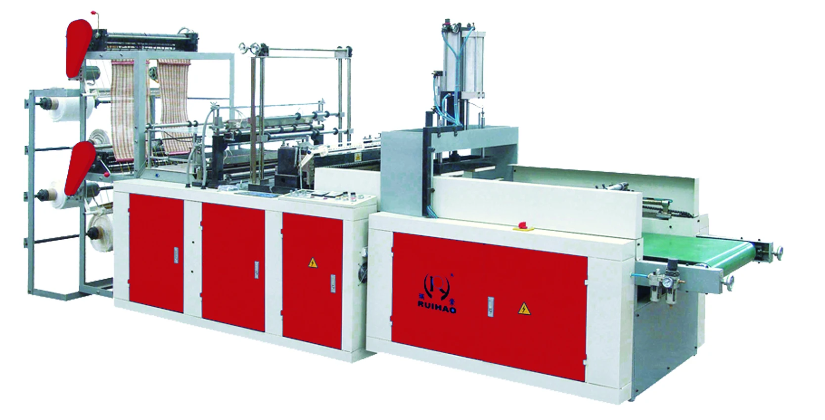 
Four Line Automatic High Speed Poly Shopping Bag Making Machine 