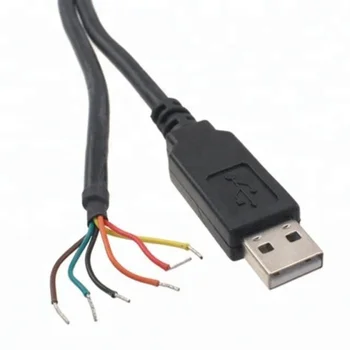 Ftdi Ttl-232r-3v3 Cable,Usb To Ttl Serial 1.8m Ft232rl Ttl-232r-5v ...