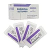 Surgical Polyglycolic acid suture with sharp needle USP sizes